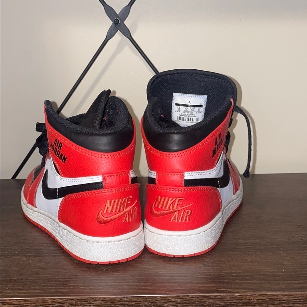 Jordan Kids Sneakers - Black and Red - Picture 3 of 4